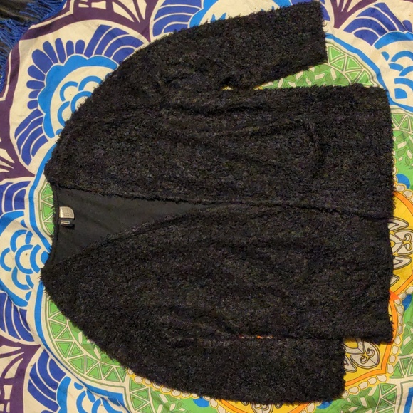 Divided Sweaters - Divided | Black Fuzzy Cardigan